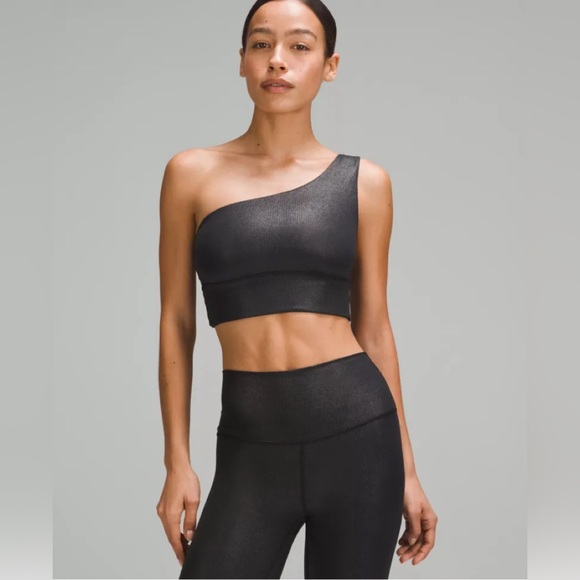 Lululemon Align Asymmetrical Rib Bra A/B *Shine - Picture 3 of 7